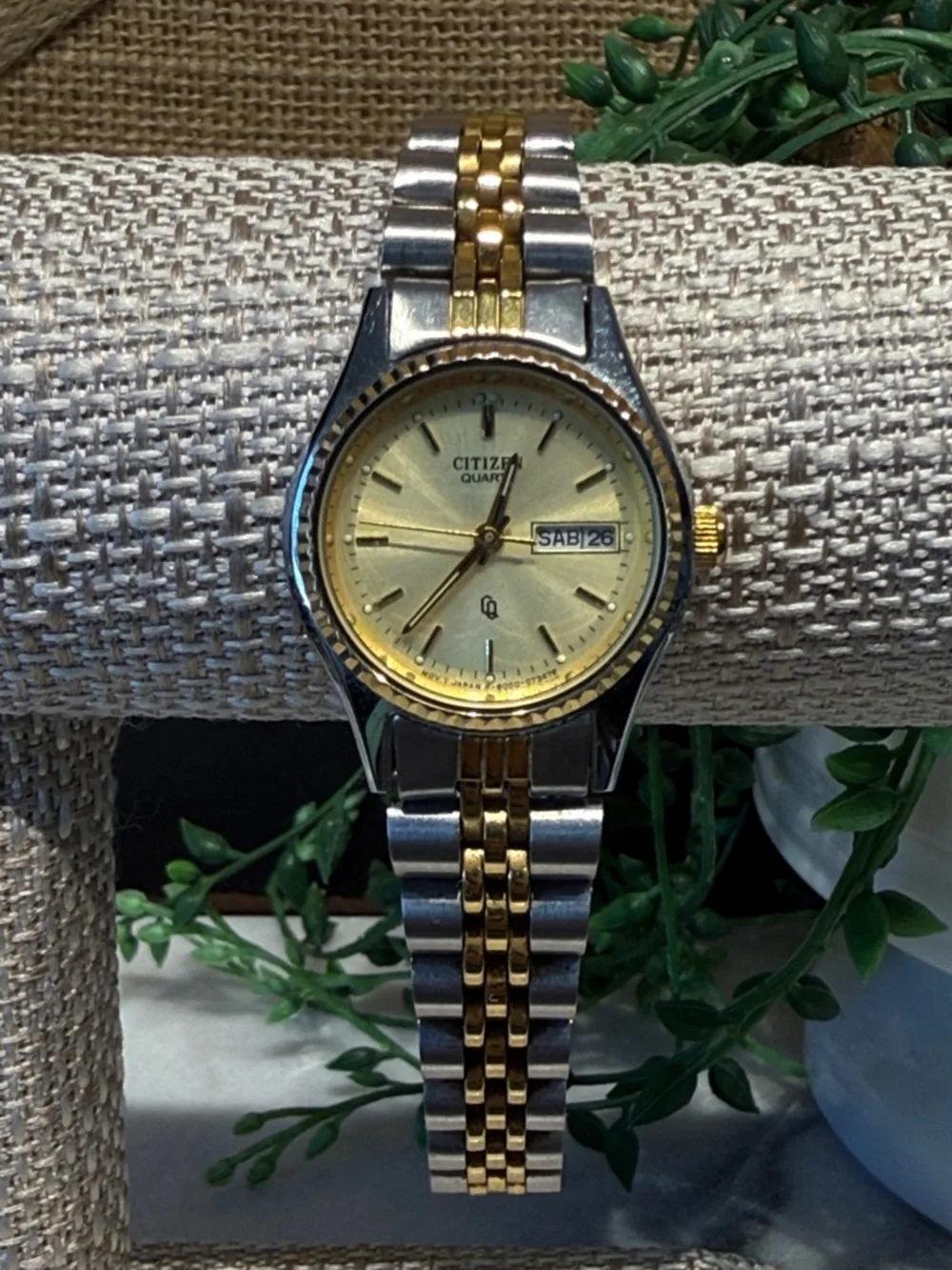 Citizen Two-Tone Gold and Silver Bracelet Watch